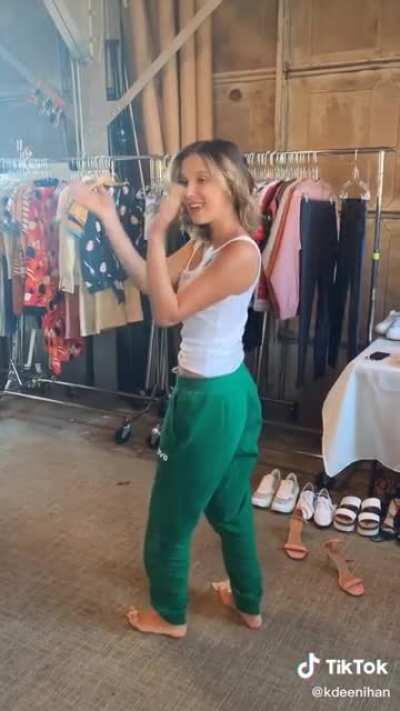 dancing all cute like