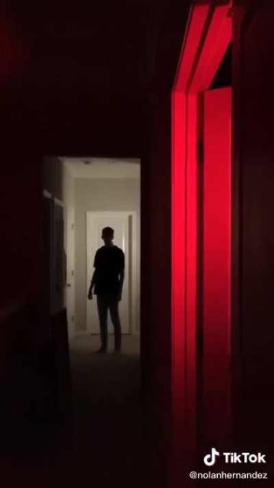 When you try to sneak out