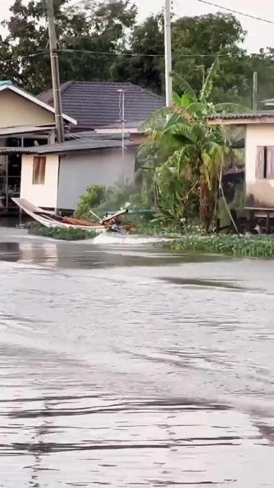 Longtail boat racing 