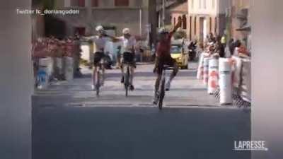 to cross the finish line together