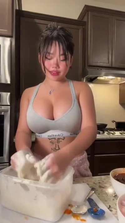 The pasta looks great