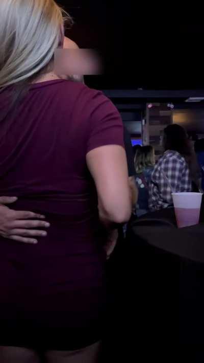 My [F42] 1st Hotwife experience! Dancing w/ a guy [M28] in front of hubby & throating him in the backseat of my car. Can't believe I did that!