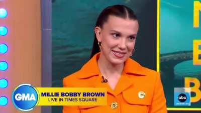Millie Bobby Brown on GMA