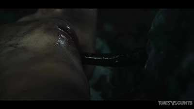 Plant Tentacle Banging Emiri Mamaota In The Pussy