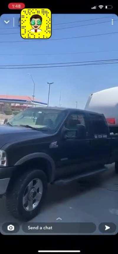 the Dairy Queen drive thru might be a bit tight for your 5th wheel, bud