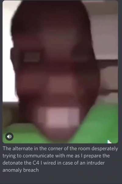 He is going down with me.