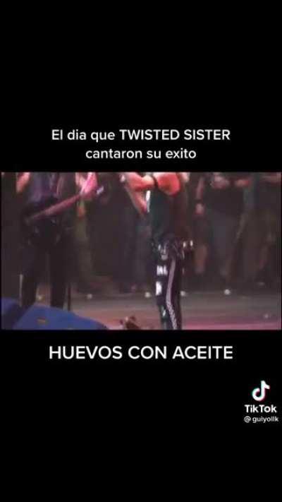 It been confirmed by Twisted Sister