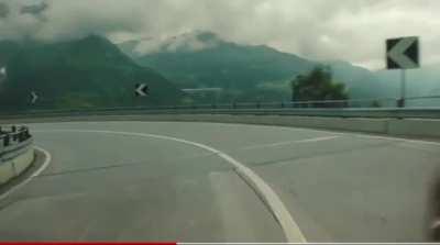 a new advertisement from the Swiss Federal Railways, bashing electric cars