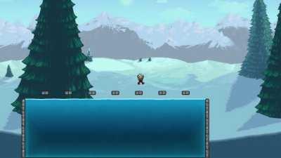 So I was messing around with artificial biomes on 1.4 and got a pretty cool fishing spot