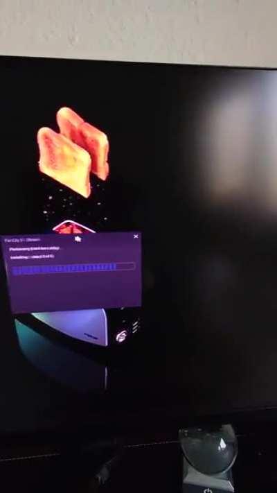 When you PC is a toaster.