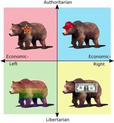 low effort bear walking gif compass