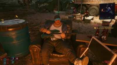 Stopped to listen to the guitarist(s) at the Aldecaldos camp fire and realised he was playing PONPON SHIT.