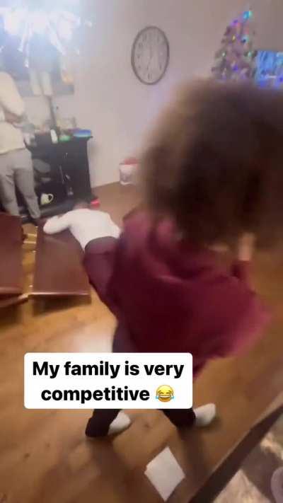 My family is very competitive