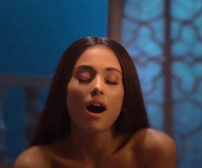 Her reaction to when you put it in