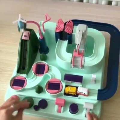 Eco-friendly Railcar Toy