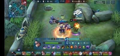 Both teams were cheering on us lol. It would last longer if he didn't ran out of mana.