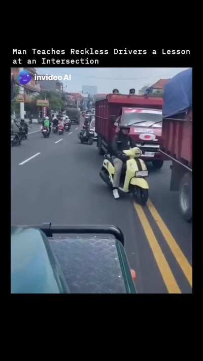 Dude woke up and choose violence