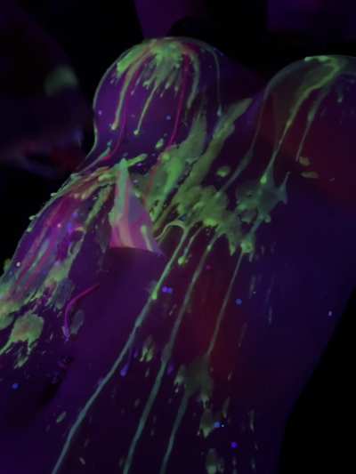 just as fun taking it off 