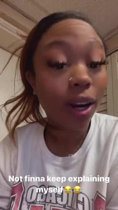 DeeDeeDavis replying to the people talking down on her for having a OF