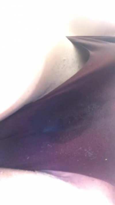 How wet I was after not being able to touch myself all day