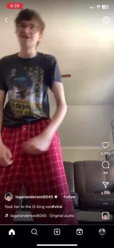 He gotta be in this sub. 😂