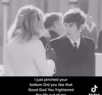 In 1971, the BBC sent female journalist, Nicky Woodhead, to pinch men's bottoms in an attempt to highlight gender equality and what women endure daily