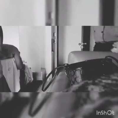 Couple Doesn't Stop While Room Service Brings Them Beer