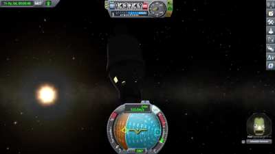 Behold my first ever dock on ksp. Console vanilla.