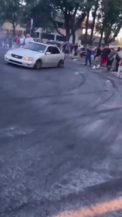 bro pulled an uzi from nowhere