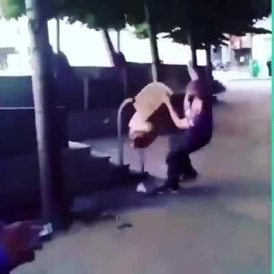 Kung fu skills gone wrong...