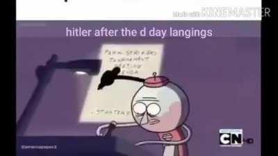 Hitler after d day