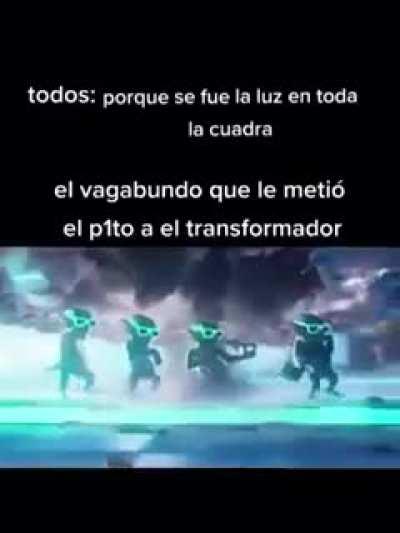 El vato con el chorizo rostizado y sin luz una semana