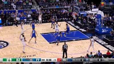 [Highlight] Paolo Banchero denies Tatum's reverse layup attempt