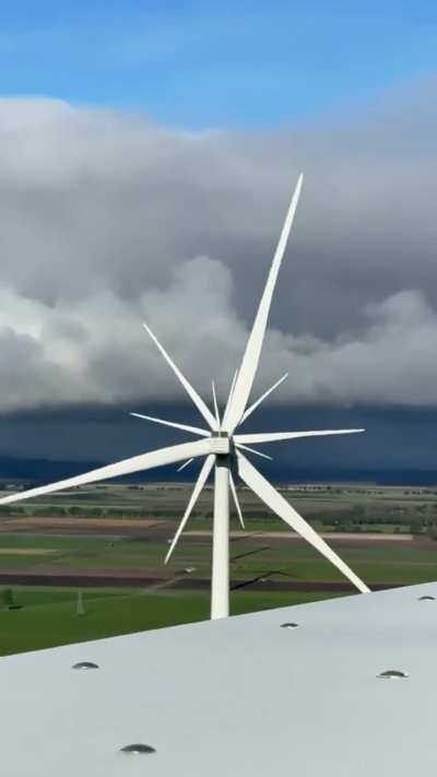 Biblically accurate wind turbine