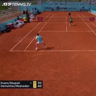 Daniil Medvedev in doubles