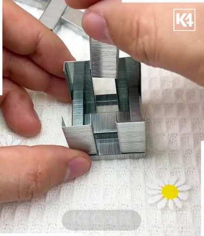 DIY Staplers Cubic Cube Making Tutorial