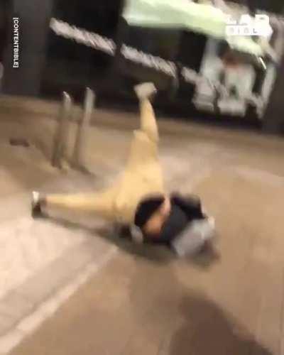 Annoying laughter award.