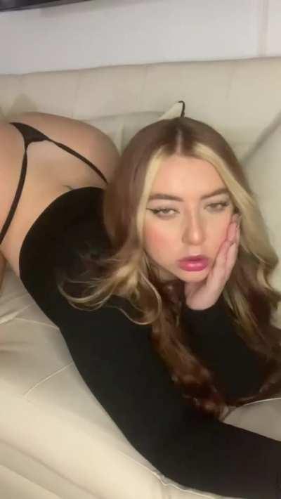 Would you let me sit on your lap if I ask politely?