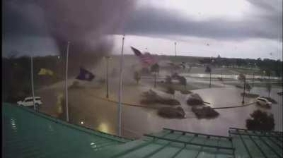🔥 April 29, 2022 Andover, KS tornado (from Andover City Hall)