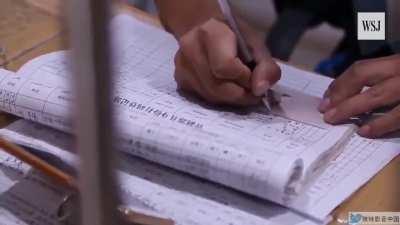 Kitchen knives buyers are being registered in China