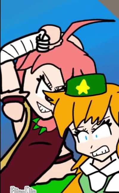 Touhou Dokkan - Kasen Fierce Clash