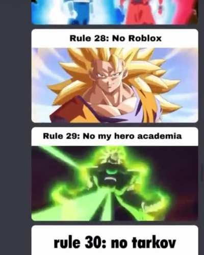 New rules for the discord