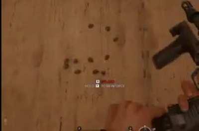 See through bullet holes have been removed