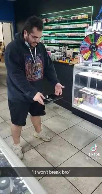 Don’t worry it won’t break