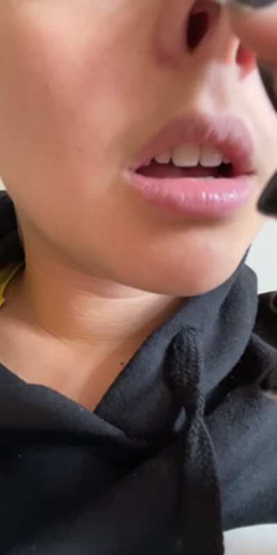 playing in my nostrils