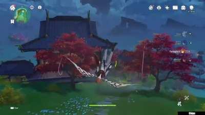 this is how i imagine childe coming home in my head