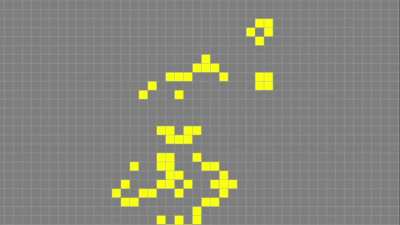 Squid VS Conway's Game of Life.