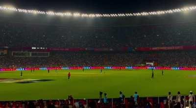 What an atmosphere in Ahmedabad