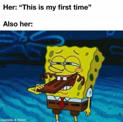 She wasn’t lying it really was her first time