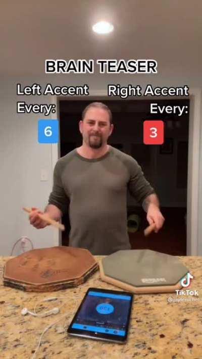 This drummers’ exercise